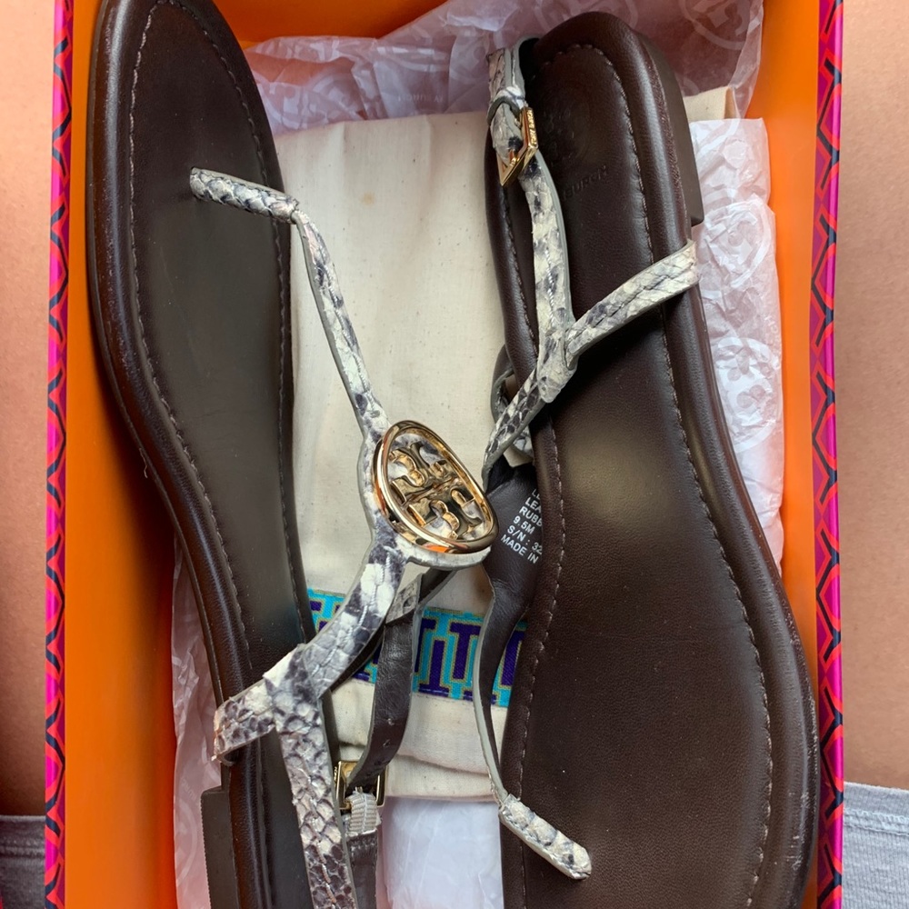 Tory Burch Dani Sandal-Diamond Roccia Print